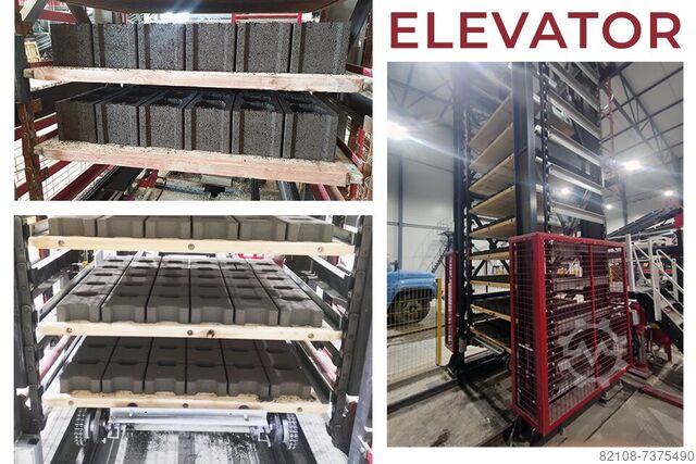 Concrete Block Production Machine ZİM Mühendislik FINGER CAR