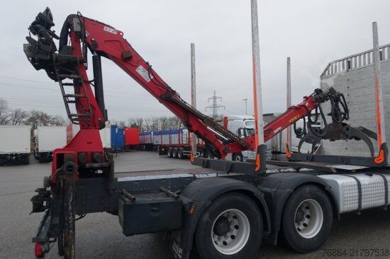 Logging truck DAF XF 510 MIT PENZ LADEKRAN 15Z8.70 INKL. HOLZGREIFER 6X4