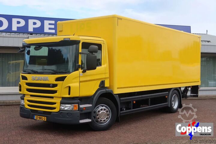 Koffer Scania P250 Bak+Klep E6 Dhollandia 1500 kg