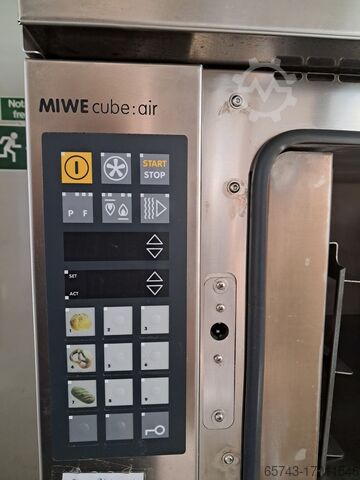 Shop, confectionery, electric oven Miwe CUBE AIR