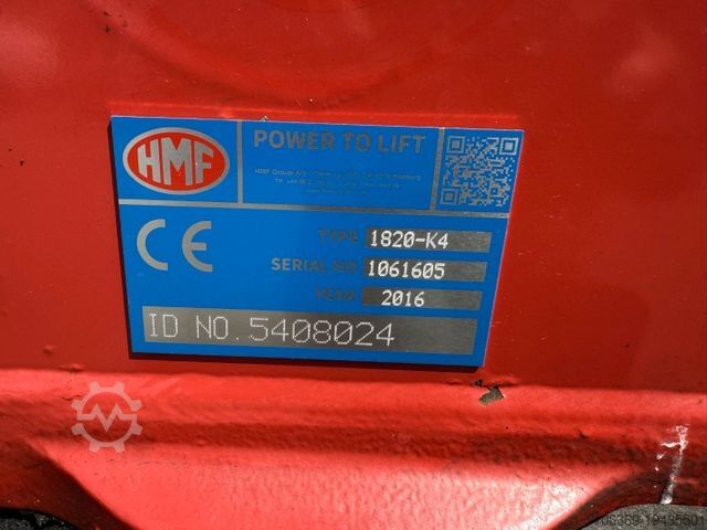 Autokran HMF 1820 K4 Remote control / Kran / Crane