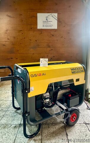 Generator Wacker Neuson GS 12 AI Generator NEU Aktion!