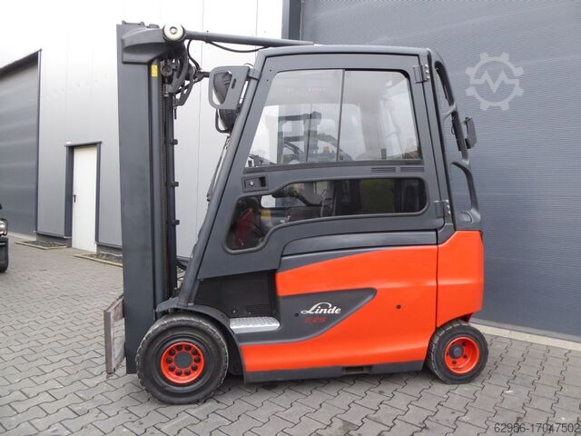 Electric 4-wheel forklift Linde E25HL-01/600