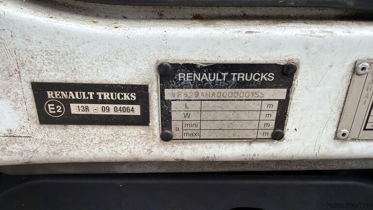 Box body Renault Premium 320 (BOITE MANUELLE / CAMION FRANCAIS /...