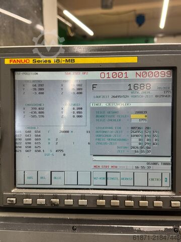 Vertical machining center Quaser MV 204 CPL