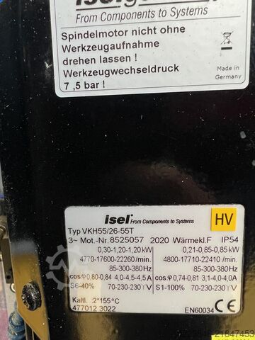 CNC milling machine Isel ICV 4030EC isel ICV4030EC