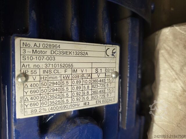 Multistage vertical pump no. 8 DP Pumps DPVF40/2-2