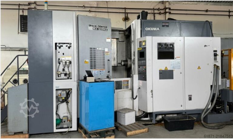 Horizontal machining center Okuma MA 500HA