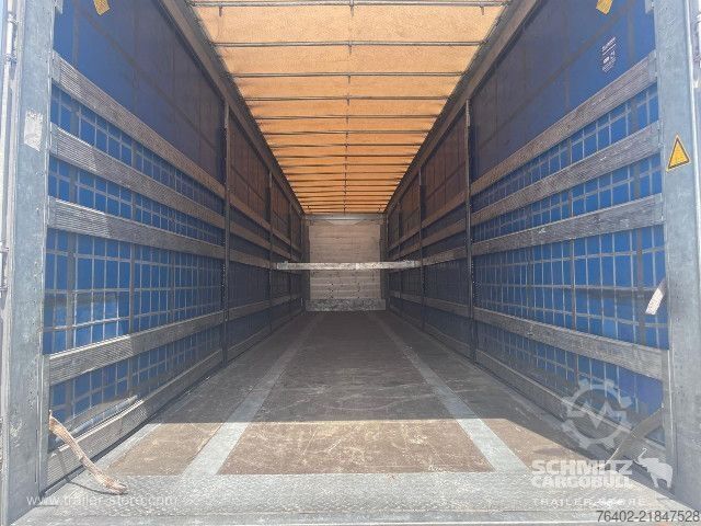 Open semitrailer with tarp Schmitz Cargobull Semitrailer Curtainsider Coil