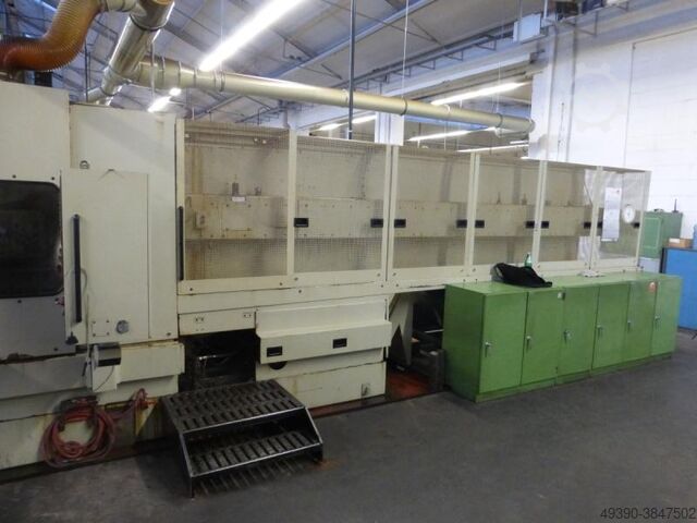 Horizontal machining center with pallet changer, HMC, machining center, milling center, horizontal C STEINEL BZ 24 FFZ