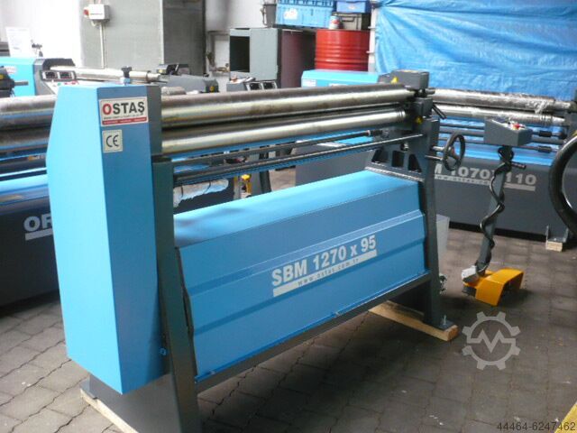 3-Walzen Rundbiegemaschine Ostas SBM 1270 x 95