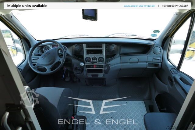 Transporter mit Koffer iveco Daily 35 S11 C30C AUTOMATIK KAMERA MAXI Regale LUFT DURCHGANG