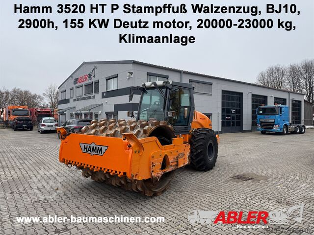 Walzenzug HAMM 3520 HT P Stampffuß Walzenzug Klima