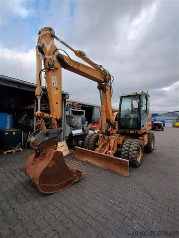Wheeled excavator, S016025 Case WX125