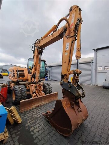 Wheeled excavator, S016025 Case WX125