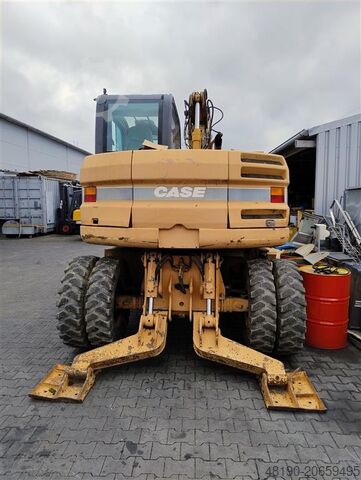 Wheeled excavator, S016025 Case WX125