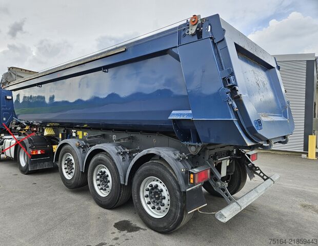 Tipper semitrailer Schmitz Cargobull SKI 24 SL 7.2 Stahlrundmulde
