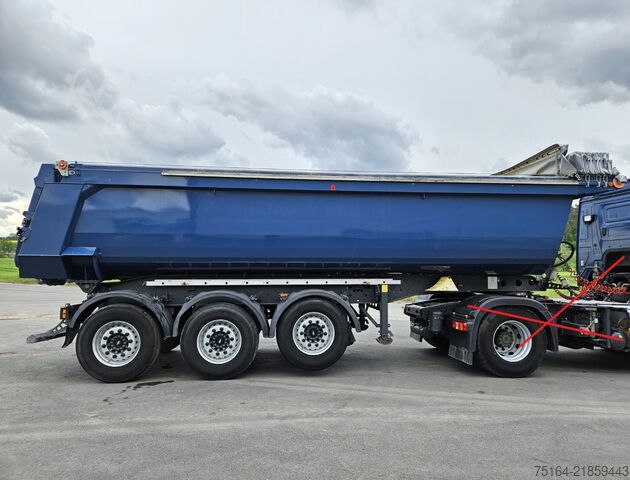 Tipper semitrailer Schmitz Cargobull SKI 24 SL 7.2 Stahlrundmulde