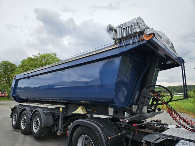 Tipper semitrailer Schmitz Cargobull SKI 24 SL 7.2 Stahlrundmulde