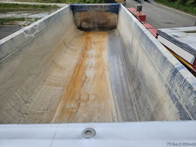 Tipper semitrailer Schmitz Cargobull SKI 24 SL 7.2 Stahlrundmulde