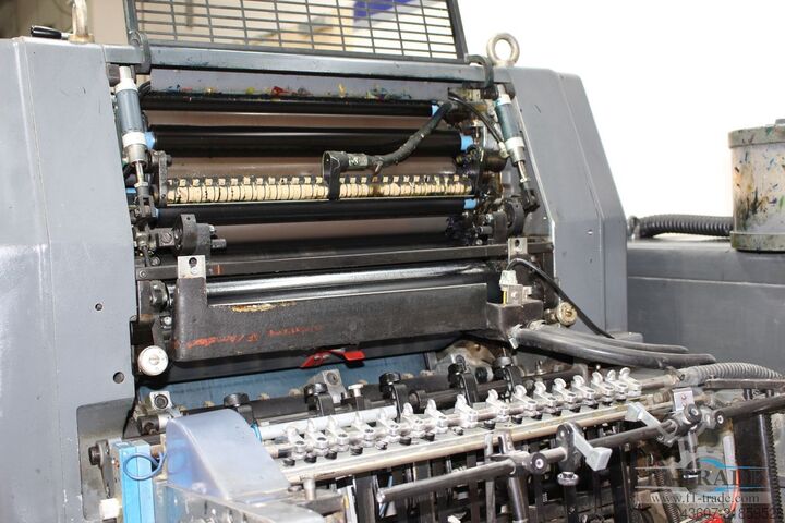 2 Farben Offsetdruckmaschine - 2 Color Offset Press Heidelberg GTOZP-52+ N+P