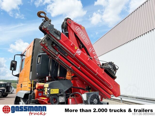 Truck mounted crane Fassi F230AXP.25, Seilwinde, Funk, Ex-Schweizer Armee