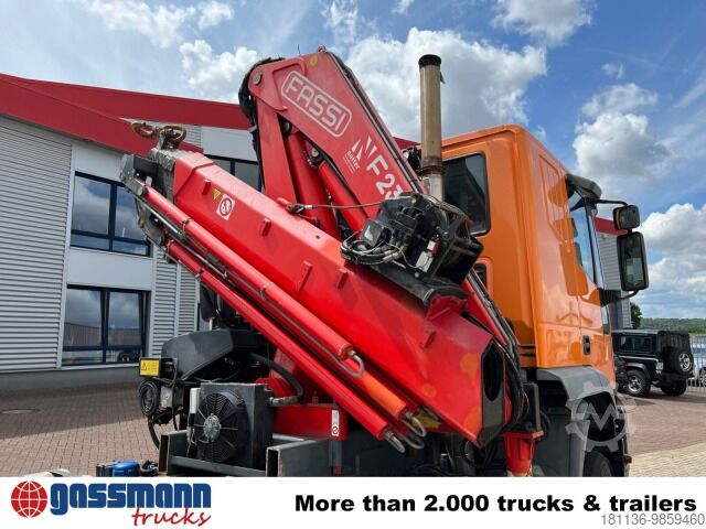 Truck mounted crane Fassi F230AXP.25, Seilwinde, Funk, Ex-Schweizer Armee