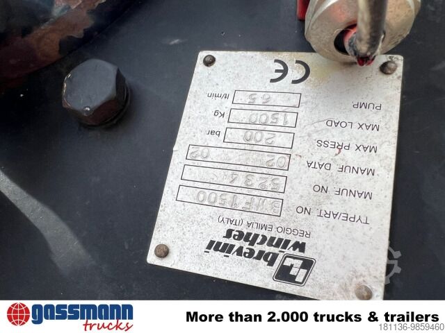 Truck mounted crane Fassi F230AXP.25, Seilwinde, Funk, Ex-Schweizer Armee