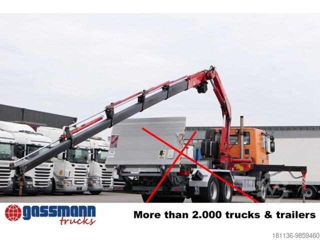 Truck mounted crane Fassi F230AXP.25, Seilwinde, Funk, Ex-Schweizer Armee