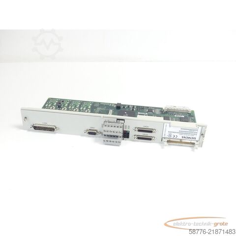 Component Siemens 6SN1118-0DJ21-0AA1 Regeleinschub Version B SN T-V82005522