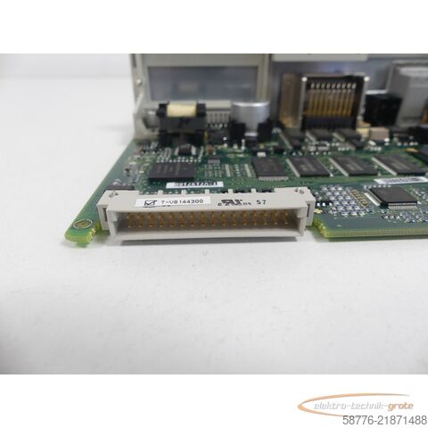 Component Siemens 6SN1118-0DJ21-0AA1 Regelungseinschub SIMODRIVE Version B SN:T-V82005550