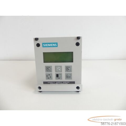 Component Siemens 7ME4110-2CC10-1AA0 SITRANS F C MASS 6000 SN 010912N405