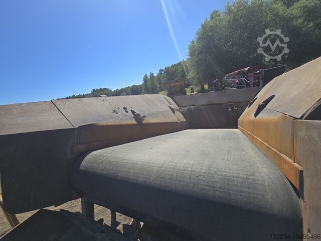 Grobstücksiebanlage auf Kettenfahrwerk Fintec 640