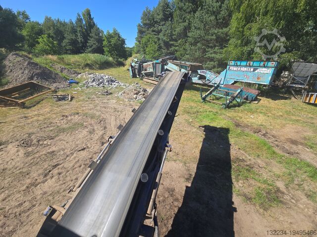 Grobstücksiebanlage auf Kettenfahrwerk Fintec 640