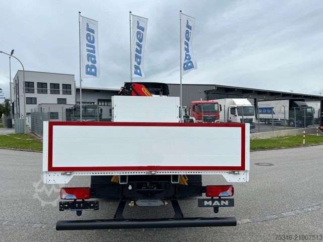 Flatbed truck MAN TGS 18.470 BL/ PK 14.502 /17m/Prit. 6,20m/ 9 tkm