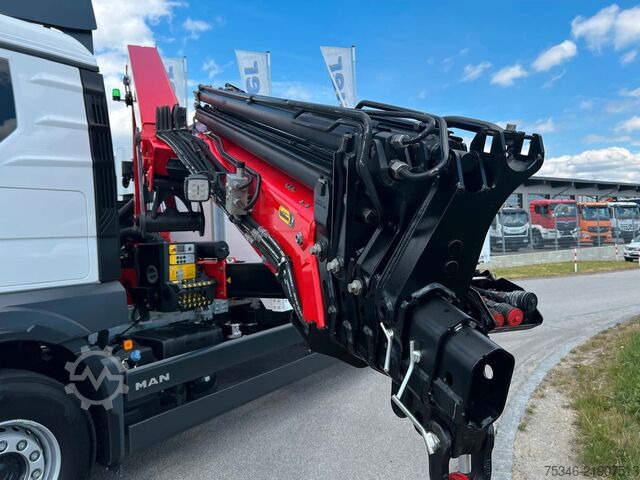 Flatbed truck MAN TGS 18.470 BL/ PK 14.502 /17m/Prit. 6,20m/ 9 tkm