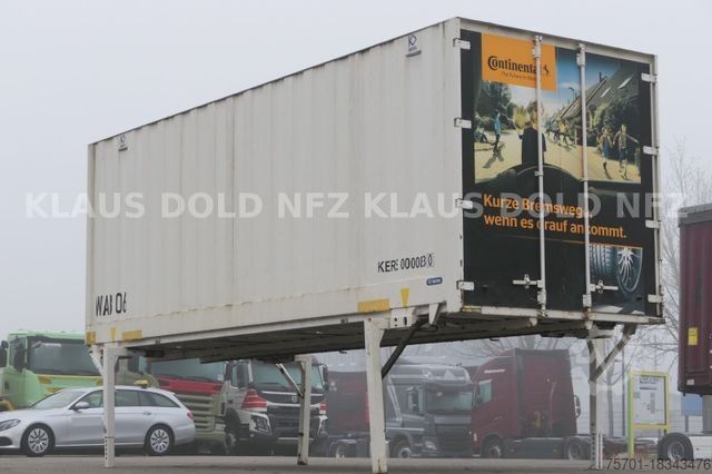 Swap body trailer WKST 745 Wechselbrücke BDF Container 47 m³