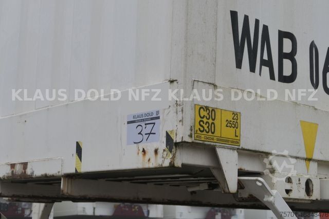 Swap body trailer WKST 745 Wechselbrücke BDF Container 47 m³