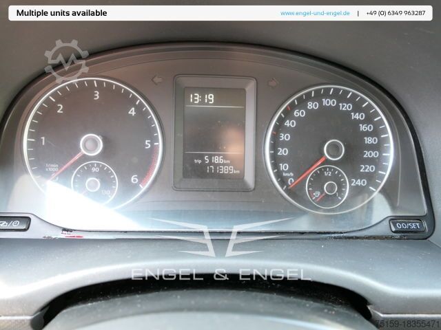 Panel van Volkswagen Caddy 2.0 TDI EURO-5 PARKTRONIK 6-GANG 2xSCHIEBETÜR CoC SERVICE 171tkm
