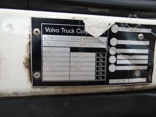 Koffer Volvo FL 12.250 + EURO 6 + LIFT
