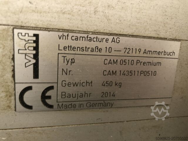 Universal-Bearbeitungszentrum vhf CAM 0510 Premium