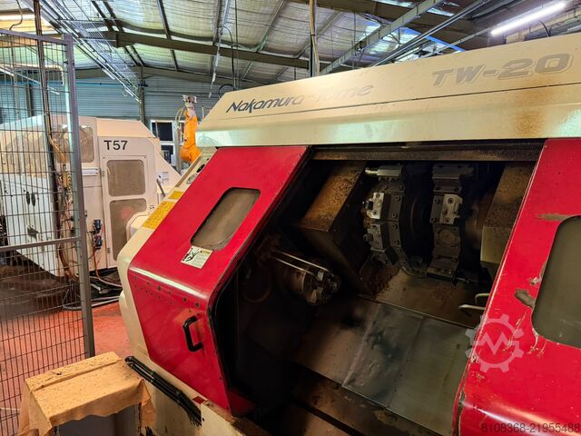 CNC lathe Nakamura-Tome tw-20