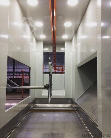 Powder Coating System for Industrial Use SAPI GmbH Pulverbeschichtungsanlage Komplettsystem fĂĽr industrielle