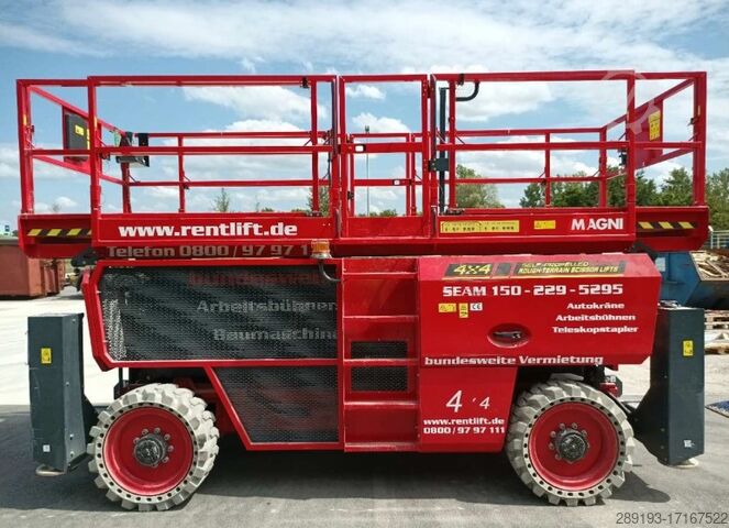 Scherenarbeitsbühne Magni ES 1523 RT Elektro 15 m