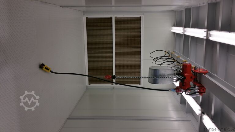 Mobiler Lackiercontainer SAPI GmbH Lackieranlage | Spritzlackieranlage