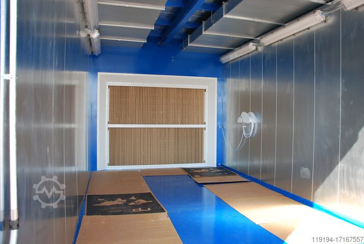 Mobiler Lackiercontainer SAPI GmbH Lackieranlage | Spritzlackieranlage