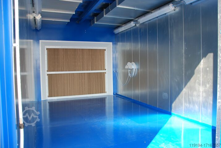 Mobiler Lackiercontainer SAPI GmbH Lackieranlage | Spritzlackieranlage