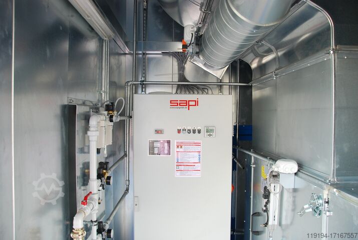 Mobiler Lackiercontainer SAPI GmbH Lackieranlage | Spritzlackieranlage