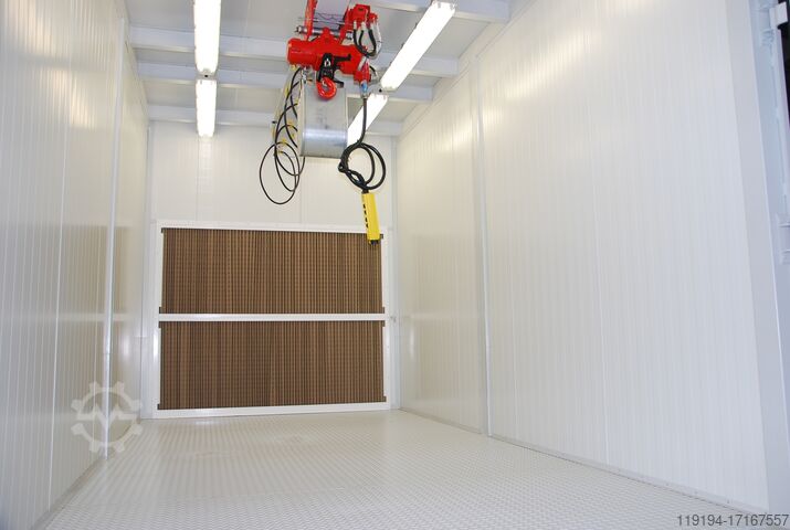 Mobiler Lackiercontainer SAPI GmbH Lackieranlage | Spritzlackieranlage