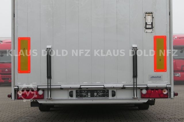 Autotransporter Anhänger  Moetefindt  Autotransporter mit Planenaufbau